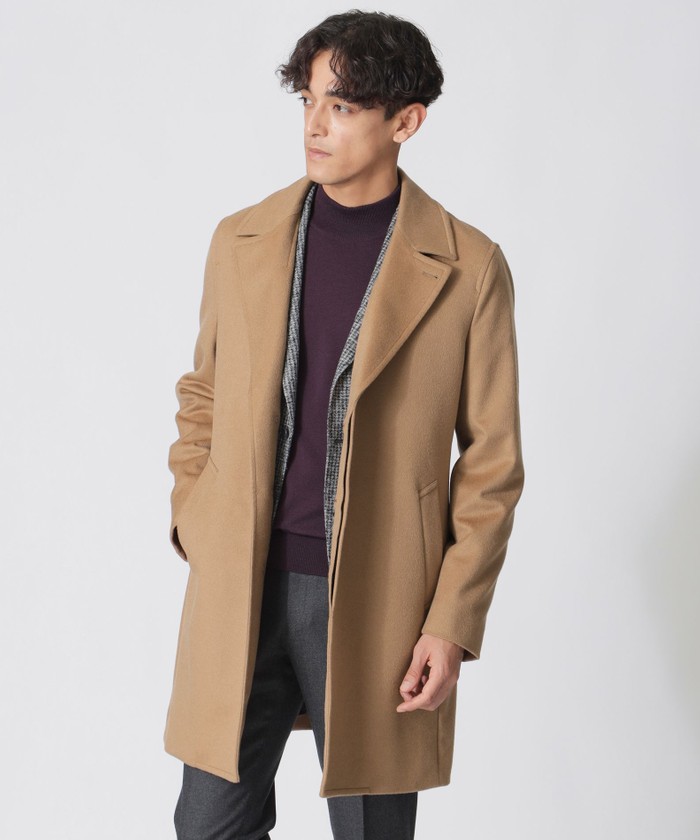 art＆science　カシミアビーバー混コート　サイズ1 art＆science カシミアビーバー混コート サイズ1