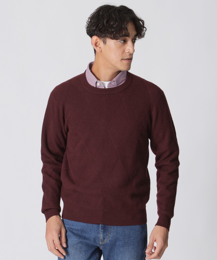 【HT様】 定番素材］ホールガーメント(R)サイドスリットデザインニット