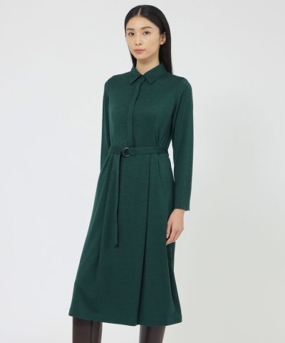 【eclat掲載】ウールジャージ　ワンピース