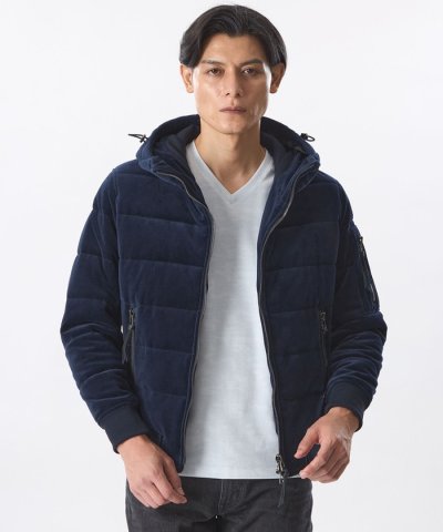 【Safari Lounge別注】ベロアジャージー中わたブルゾン