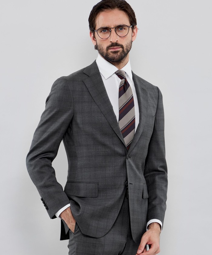 NEW BRIDGE】【LoroPiana Fabric】チェックスーツ(508580422)｜HANKYU