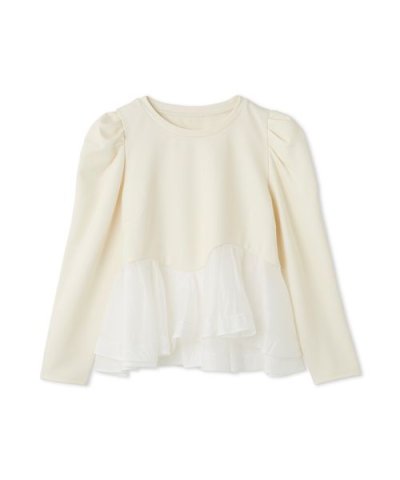 ペプラムドッキングカットトップス