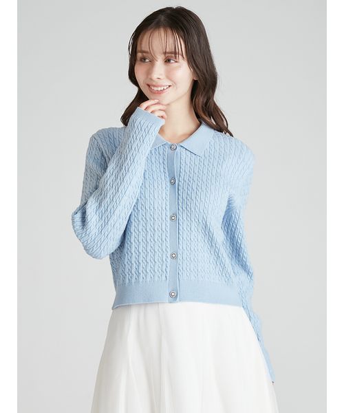 【新品】セルフォードゴルフモノグラムカーディガンサイズS36 希少 美品 セルフォード ゴルフモノグラムカーディガン 36 ジャケット