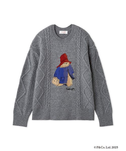 パディントン(TM)×CELFORD】ケーブルニットプルオーバー(508602207