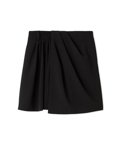 FRAYI. D ドレープミニラップスカート BLK 1