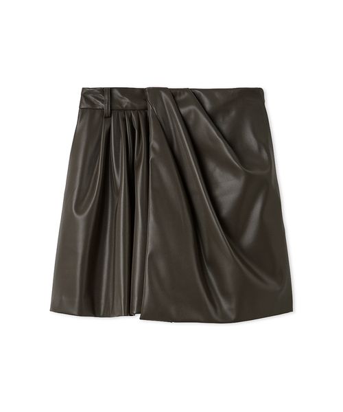 FRAYI. D ドレープミニラップスカート DBRW 0