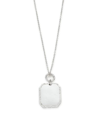 ラインストーンコインスライダーネックレス