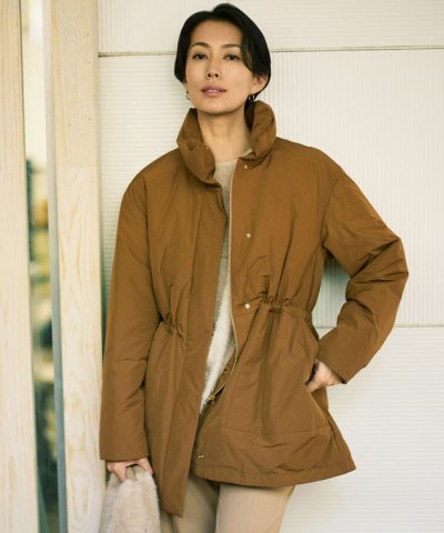 【カタログ掲載】マイクロタッサーダウンスタンドカラー コート