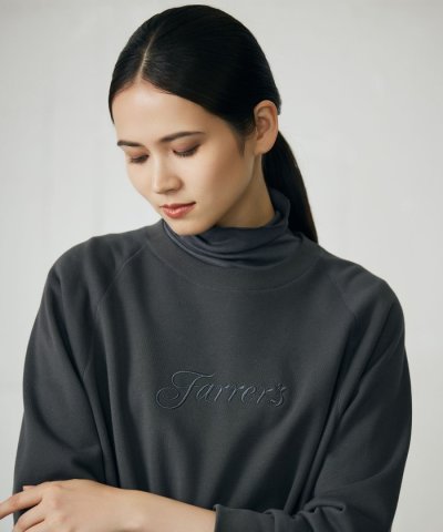 クリアループバックレタリング スウェット