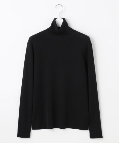 【洗える】ウールシルクミックスインナー ニット