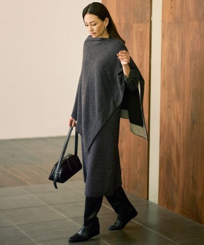 【カタログ掲載・洗える】ループカットジャカード ワンピース