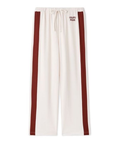 インレイロゴラインロングパンツ