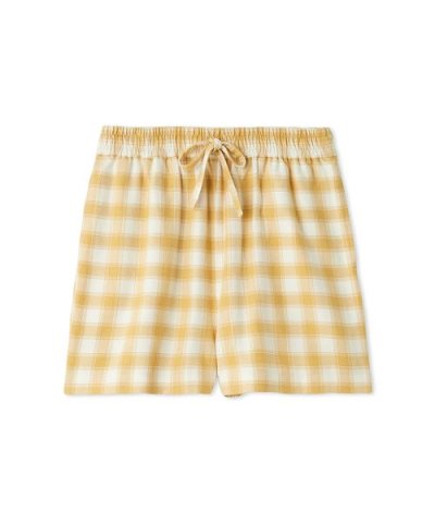 プレッピーネルチェックショートパンツ