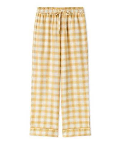 プレッピーネルチェックロングパンツ