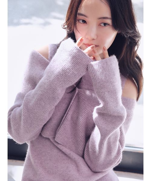 新品未使用 SNIDEL スナイデル ショートカーディガン ニットカーデ ピンク ピンク系｜カーディガン｜SNIDEL(スナイデル)｜阪急百貨店公式通販