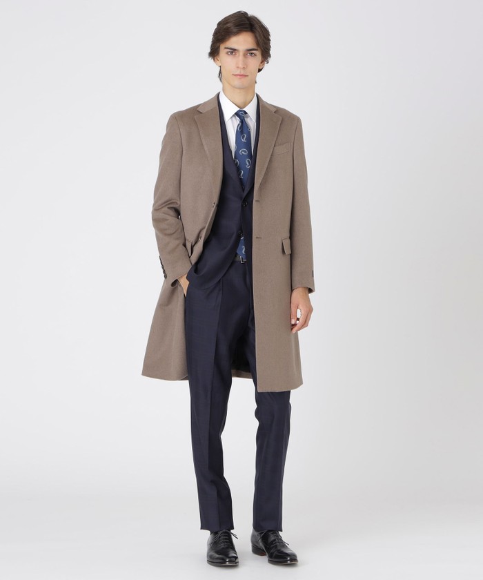 一部店舗限定】COLOMBOカシミヤビーバーチェスターコート(508576629