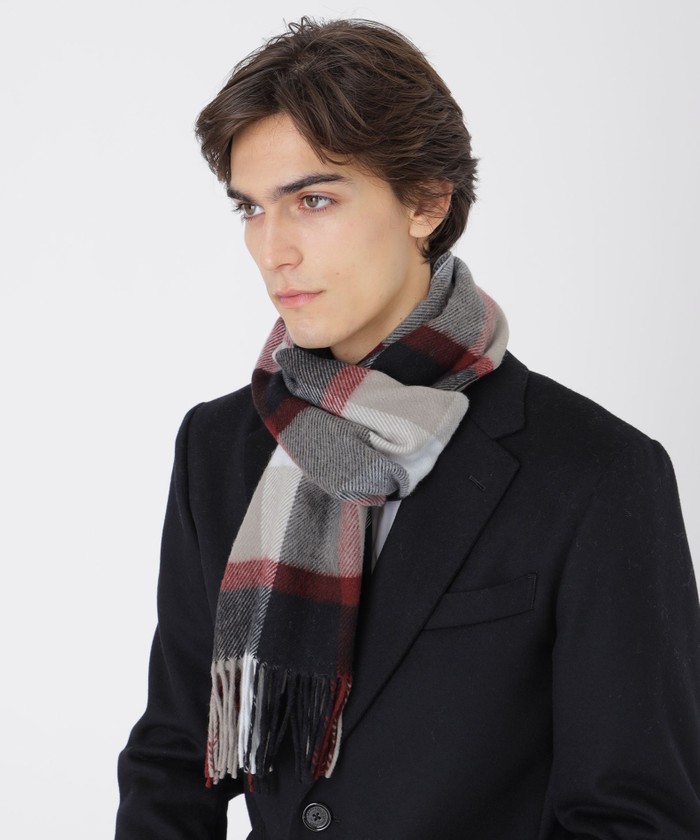 クレストブリッジチェックマフラー(508596452)｜HANKYU MEN'S