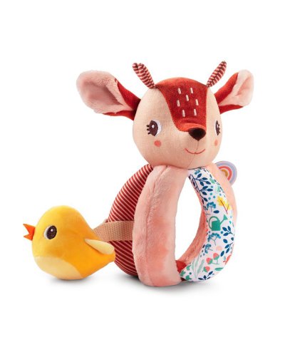 リリピュション Lilliputiens ぬいぐるみラトル