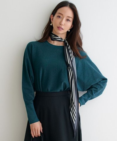 ランダムストライプ ダイヤ スカーフ