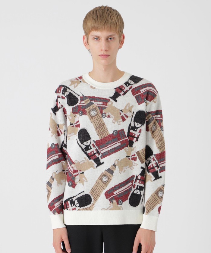 ニット・セーター｜ブラックレーベル・クレストブリッジ(BLACK