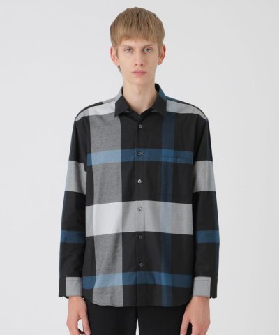 フランネルクレストブリッジチェックシャツ