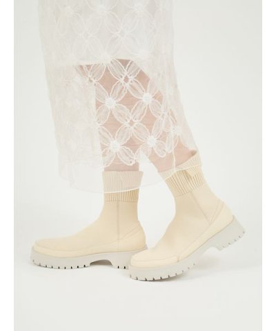 ecoニットブーツ