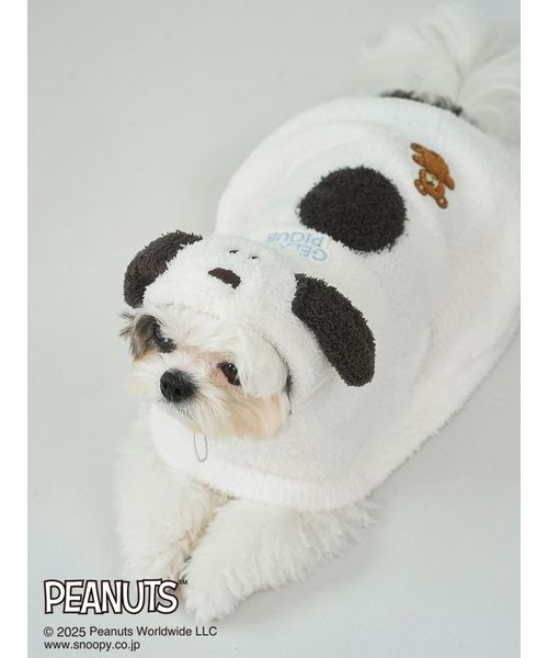 GELATOPIQUECAT & DOG 【PEANUTS】【CAT & DOG】ベビモコケープ OWHT S