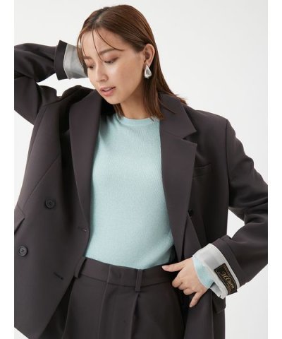 【セットアップ対応】ターンバックダブルブレストジャケット