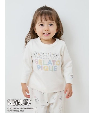 【PEANUTS PUPPIES】【BABY】ワンポイントロンT