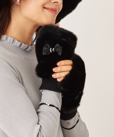 3WAYフェイクファーグローブ