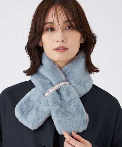 【ウォッシャブル】フェイクファーティペット