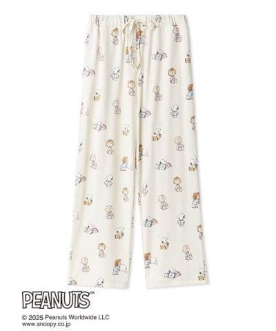 【PEANUTS】オリジナルアート 総柄ロングパンツ