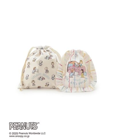 【PEANUTS】オリジナルアート 巾着2点セット