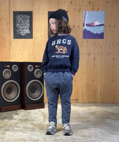 グルーヴィーカラーズ GROOVY COLORS Overdye Sweat P