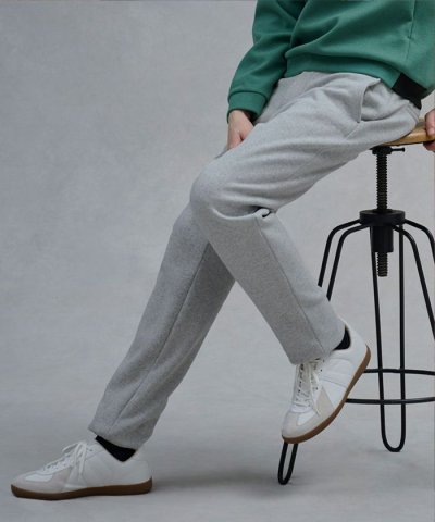 ランバン スポール LANVIN SPORT 裏起毛ジャージイージーパンツ【保温