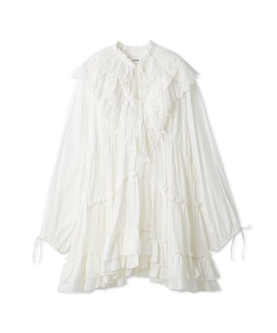 コットンレースBOHOチュニック