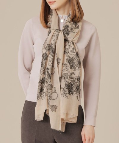 バイブリーエンブロイダリーストール