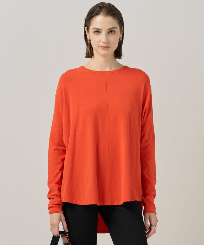 オレンジ系｜ニット・セーター｜iCB (Lサイズ)(アイシービーエルサイズ