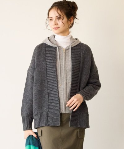 【SLOW/一部店舗限定】チャンキー カーディガン