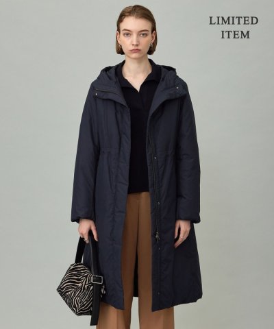 【WEB＆一部店舗限定・撥水加工】ADSダウン  フーデットロングコート