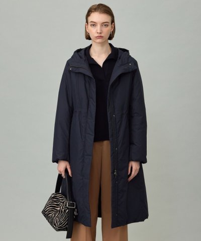 【WEB＆一部店舗限定・撥水加工】ADSダウン  フーデットロングコート