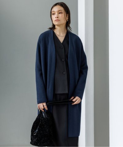 ミルドウール ロングカーディガン