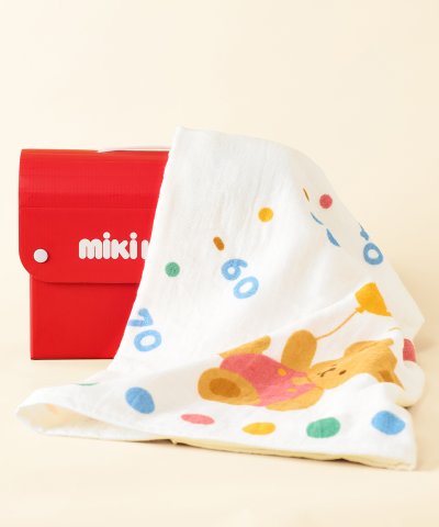 身長計ガーゼバスタオル ギフトセット【BOX付き】