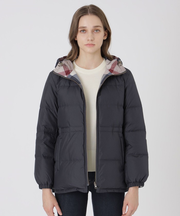 10th ANNIVERSARY】【はっ水】ストレッチタフタリバーシブルダウン