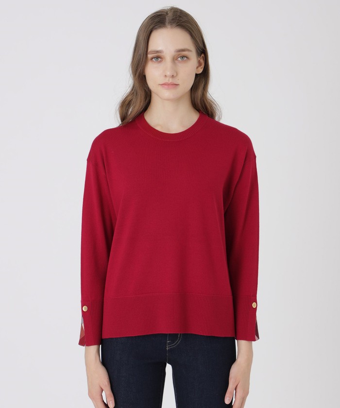 レッド系｜ニット・セーター｜BLUE LABEL CRESTBRIDGE(ブルーレーベル