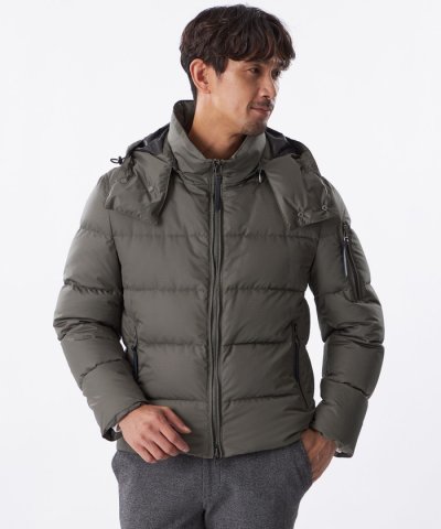 【WEB&一部店舗限定】ミニリップストップダウンブルゾン