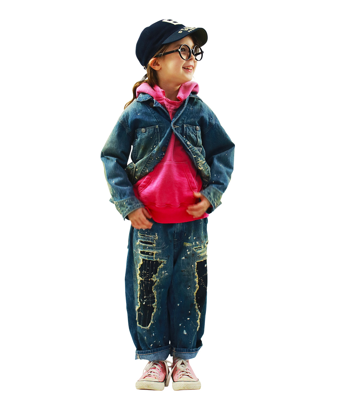 DENIMDUNGAREE デニムダンガリー DENIM DUNGAREE 8oz Denim Remake ブルー 1(Ladies-M)/M DENIMDUNGAREE デニムダンガリー DENIM DUNGAREE 8oz Denim Remake ブルー 1(Ladies-M)/M