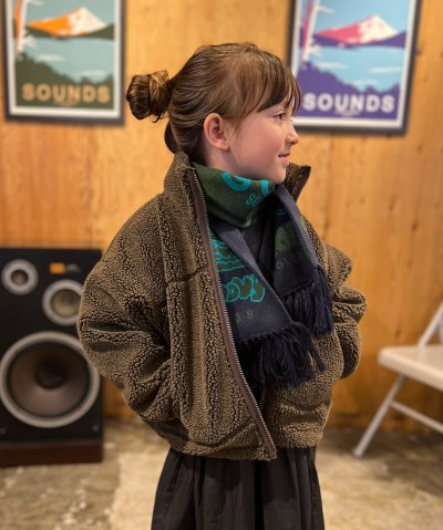 グルーヴィーカラーズ GROOVY COLORS Boa Jacket