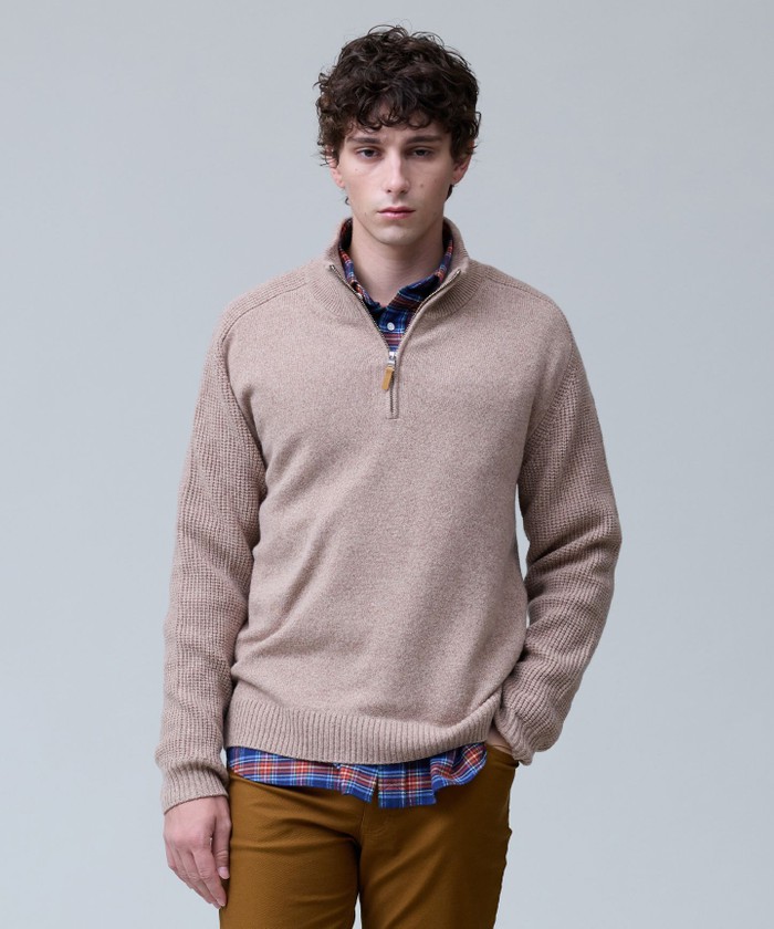 レザレクション ハーフジップ ニット メンズM レザレクション ハーフジップ ニット メンズM lunam742348.jpg