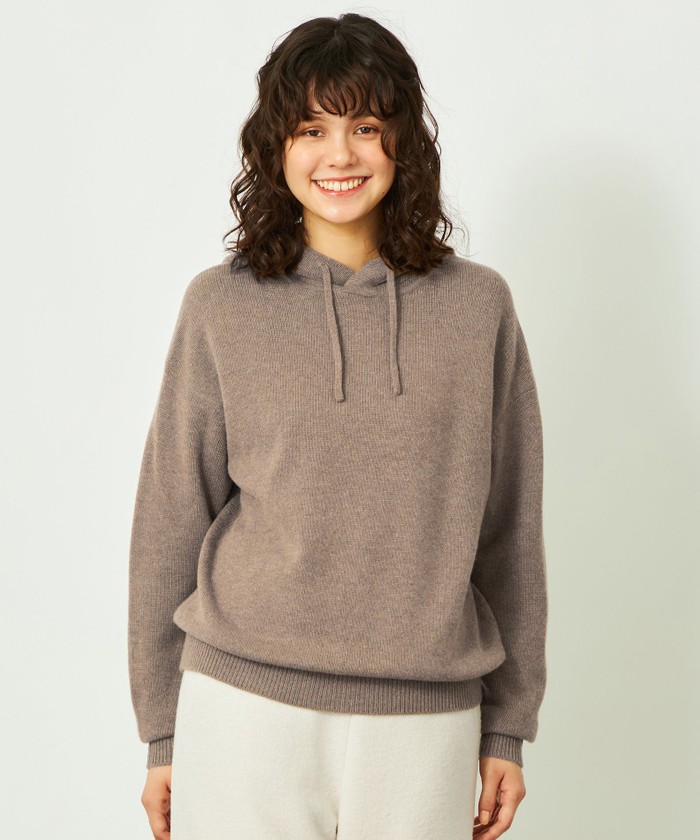 GREY LABEL ウールカシミヤニットパーカー(508476135)｜阪急百貨店公式